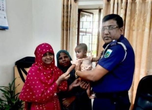 অপহৃত ৮ মাসের শিশু উদ্ধার, গ্রেফতার ২